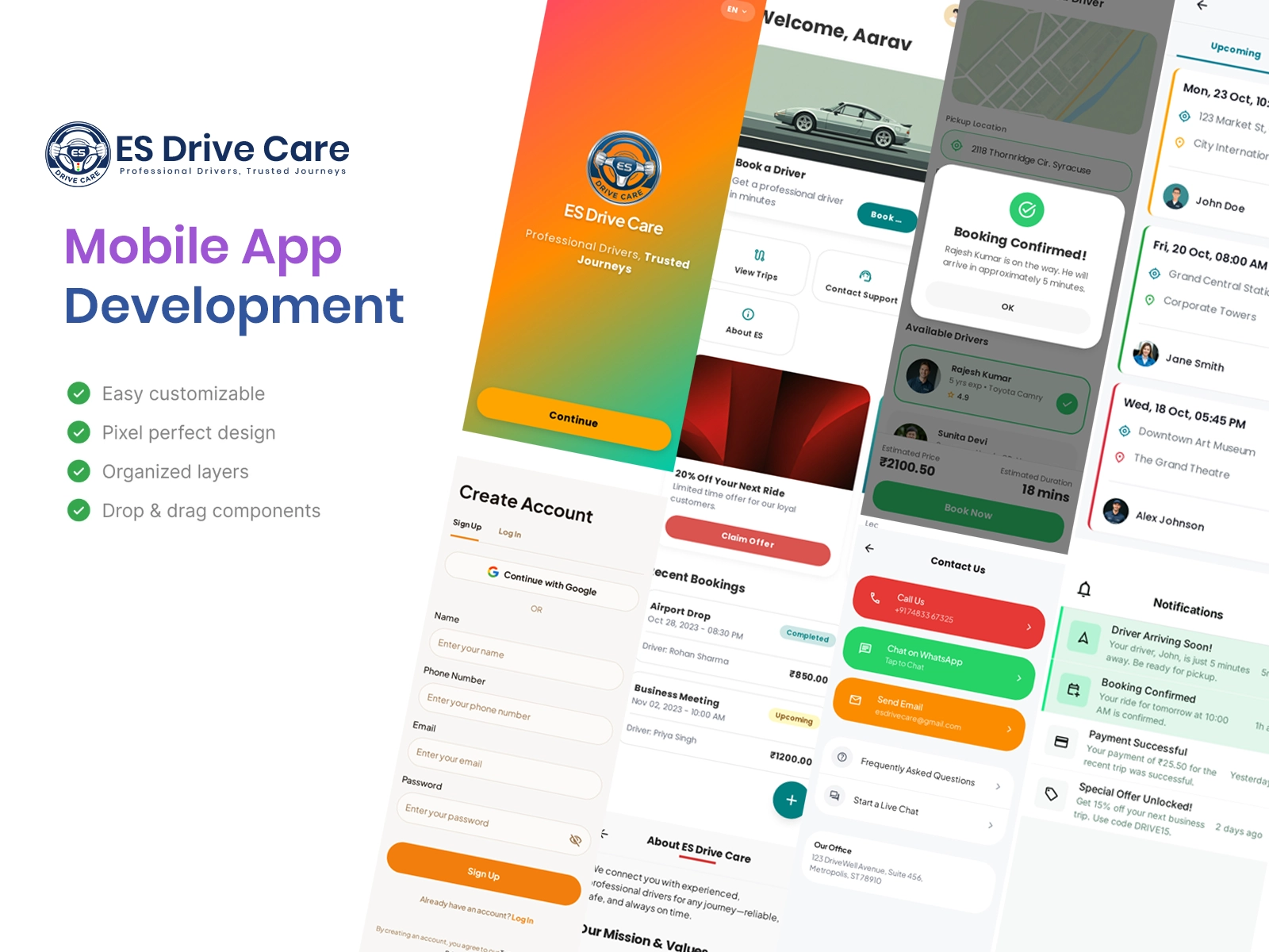 ES DriveCare Mobile App